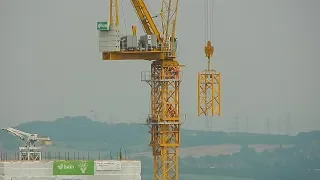 Tower Crane Raising at 103 Colmore Row 3/8/2019