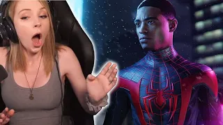 LIVE REACTION to Spiderman: Miles Morales Trailer | PS5 Live Event | MissClick Gaming