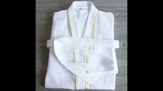 Wholesale Ulen Custom Hotel SPA Waffle Bathrobe