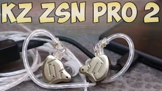 KZ ZSN PRO 2 Обзор ультрабюджетных гибридных наушников