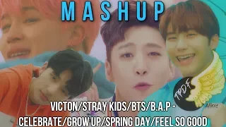 [MASHUP] VICTON/STRAY KIDS/BTS/B.A.P - Celebrate/Grow Up/Spring Day/Feel So Good