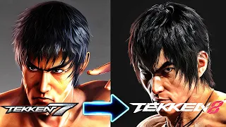 Tekken 7 to Tekken 8 All characters