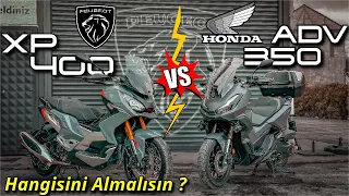 EFSANE KAPIŞMA !! / XP400 VS ADV350 YARIŞIYOR !! / POLLINI KİT !