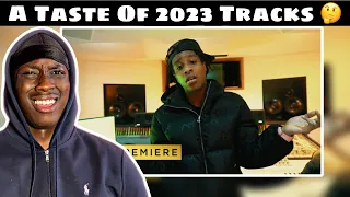 American Reaction To Clavish - 2023 Intro Freestyle [Music Video] | GRM Daily