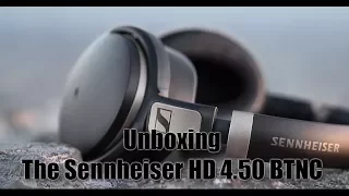 Unboxing the Sennheiser HD 450 Bluetooth Wireless Headphones with Active Noise Cancellation