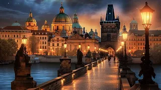 🇨🇿 LOST IN PRAGUE'S FOG: A MAGICAL WALKING TOUR THROUGH THE MYSTICAL CITY, 4K