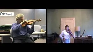 Violin, Arm weight & pronation (Pinchas Zukerman)