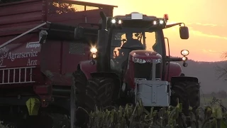 Claas Jaguar 850 & Claas Xerion 4000,Arion 650,John Deere 7200R,7710,6170R,MF 7624 [HD]