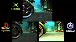 NFS Underground 2 PS2 vs Xbox vs CG  Gameplay [6GCW]