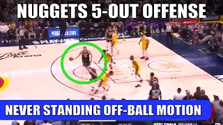 The Unstoppable Denver Nuggets 5 OUT MOTION Offense - Breakdown