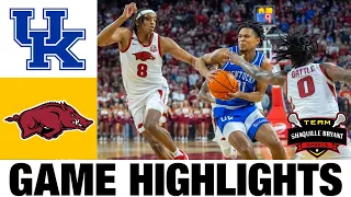 #6 Kentucky vs Arkansas Highlights | NCAA Men's Basketball | 2024 College Basketball