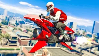 NEW HOVERBIKE VEHICLE! *OPPRESSOR MK2* - (GTA 5 DLC Stunts & Fails)