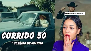 REACCIONO por PRIMERA VEZ a CALIBRE 50 - "Corrido de Juanito"