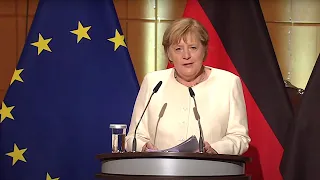 03.10.2021 - Angela Merkel - Festakt zum Tag der Deutschen Einheit