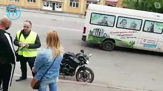 ДТП за участю поліції на Відродження у Луцьку