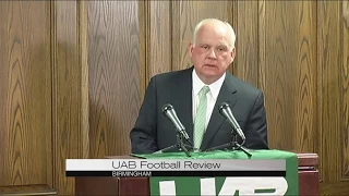 UAB President to revisit decision to cut football program