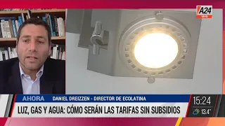 💡 Luz, gas y agua: cómo serán las tarifas sin subsidios I A24