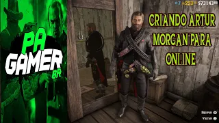 Red Dead Redemption 2:Como criar Artur morgan para online