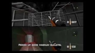 GoldenEye 007 Multiplayer - Dam TEST - 2 players (Sniper Rifles)