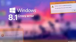 Windows 8.1 Crazy error (Cheeki Breeki make errors)