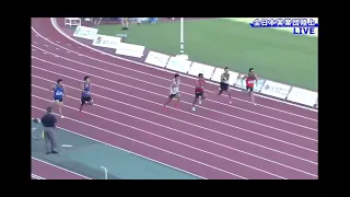 全日本実業団陸上 100m A決勝
