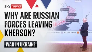 Ukraine war: Why are Russian forces moving out of Kherson?