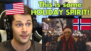 American Reacts to Christmas in Norway (Part 1)