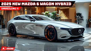 Is it REAL? Unveiling the Rumors: 2025 Mazda 6 Wagon Hybrid FIRST LOOK!