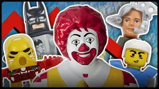 The RISE and FALL of LEGO Happy Meal Toys - Brick Failures