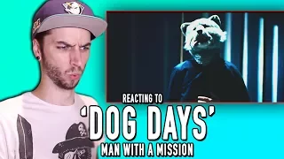 DOG DAYS - MAN WITH A MISSION REACTION!!