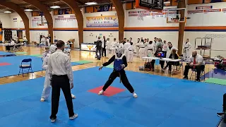 Isaac's Taekwondo 1st April fight 2024