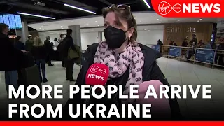 Ukraine: Today has seen more people arriving into Ireland after escaping the invasion