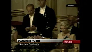 UKRAINE: Putin to Queen: "Relationship between Russia & Britain new level - economic relations" 2003