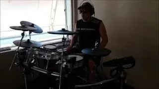 Drum cover by mike georgiou   Knocking At Your Back Door Deep Purple