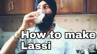 How to make Sweet Lassi or salty Lassi | Learn Punjabi Language And Culture