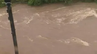 Michael already causing flooding in Charlotte area