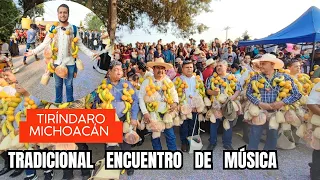 Asombroso ENCUENTRO DE MÚSICA Y BANDAS en Tiríndaro Michoacán 2024