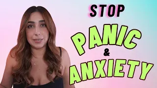 Therapist Tips to Stop Panic Attacks & Anxiety Attacks #mentalhealth #anxiety #panic #panicattack