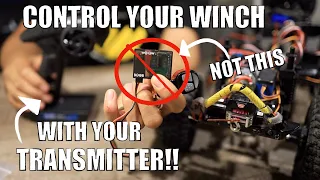Control your Winch VIA TRANSMITTER!!