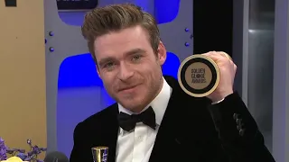 Golden Globes 2019: Richard Madden Backstage (FULL INTERVIEW)