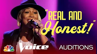 Myracle Holloway Uses the Pain in Her Voice to Tell Her Story - The Voice Blind Auditions 2019