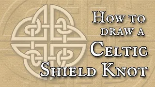 How to draw a Celtic Shield Knot