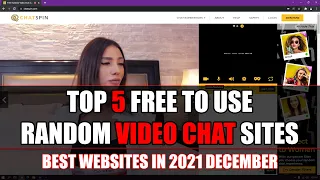 Top 5 Random Video Chat Websites 2021 | FREE to Use Random Chat Websites 2021