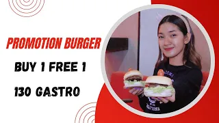 130Gastro Pub Burger lovers buy 1 get 1 free burger