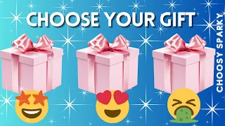 Choose Your Gift🎁❤️3 Gift Box Challenge 🍀 #3giftbox #pickone #wouldyourather #giftbox