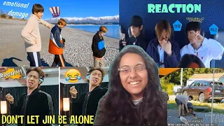 Don’t Let The Eldest Brother Jin Be Alone | BTS REACTION