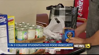 1 in 3 college students faces food insecurity