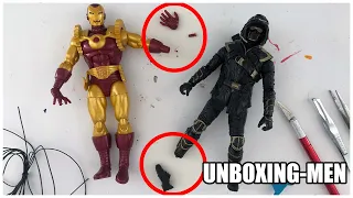 Como arreglar la articulación (conexión) de la muñeca y de los pies en los Marvel Legends