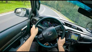 Toyota Hilux |2.8 D-4D 204 HP| POV Test Drive