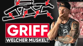 Welcher GRIFF beim KLIMMZUG für welchen MUSKEL?